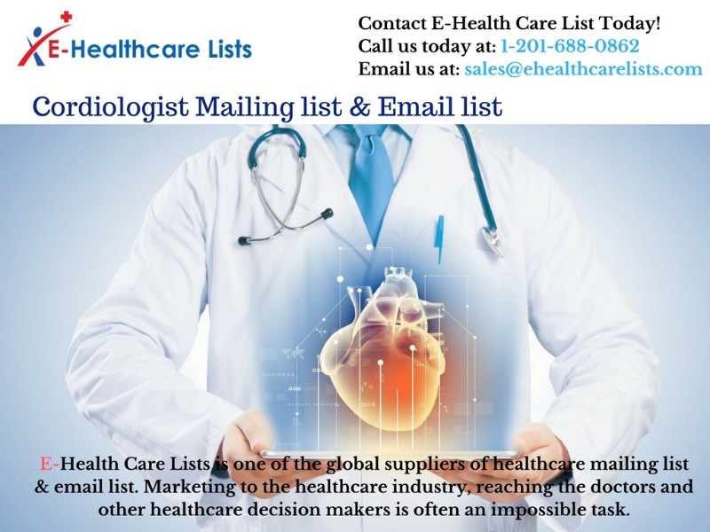 Cardiologist Email List| Cardiologist Mailing List