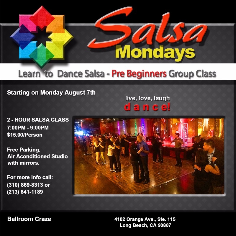Learn to Dance Salsa - Join us Monday, Aug 21st