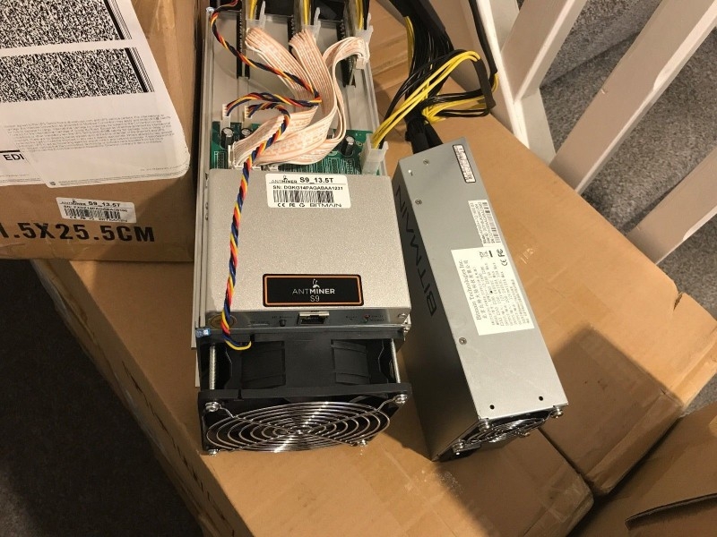  Antminer s9 with power supply from bitmain 