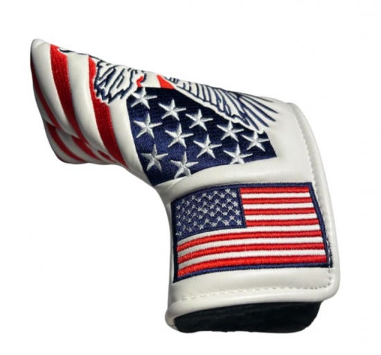  Blade Putter Head Cover | White Blade Putter Cove
