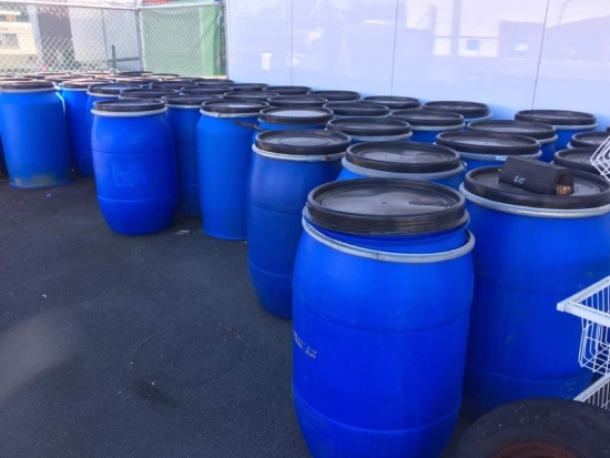 Plastic gallons food grade barrels 