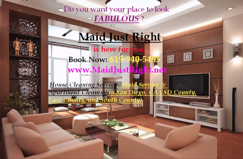 MaidJust Right : Move in Move out Cleaning Service